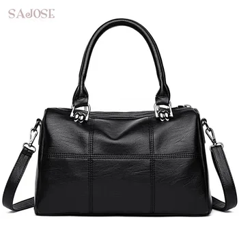 Women Totes Bag Handbags PU Leather Shoulder Bags Female Fashion Designer Simple Black Messenger Bgas For Girl Drop Shipping
Women Totes Bag Handbags PU Leather Shoulder Bags Female Fashion Designer Simple Black Messenger Bgas For Girl Drop Shipping