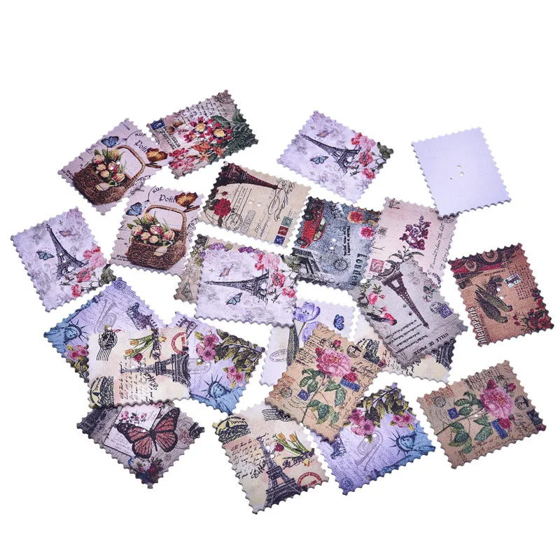 50Pcs Mixed Christmas Tower Stamp Wood Button Decorative Wooden Buttons For Clothes Needlework Scrapbooking Craft DIY 38*30mm
50Pcs Mixed Christmas Tower Stamp Wood Button Decorative Wooden Buttons For Clothes Needlework Scrapbooking Craft DIY 38*30mm
