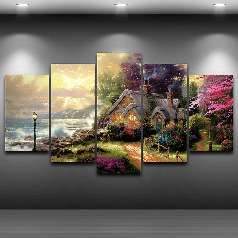 Artistic-Canvas-Print-Painting-Landscape-Pattern-HD-Printed-Classic-Oil-Painting-Drawing-room-wall-decor-bedroom