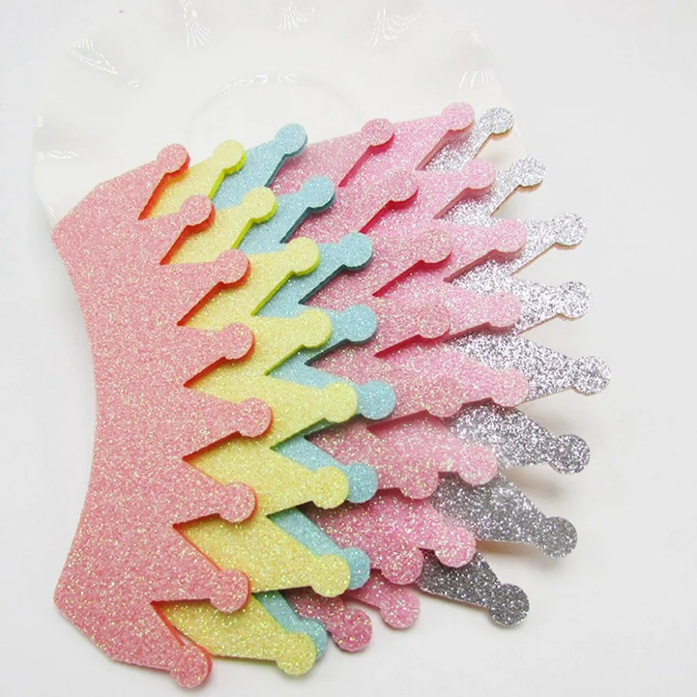 100pcs/lot Glitter crown padded applique Crafts for headwear cake decorate DIY accessories 9.5*3.2cm
100pcs/lot Glitter crown padded applique Crafts for headwear cake decorate DIY accessories 9.5*3.2cm