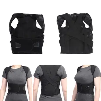 Adjustable Back Posture Correction Corset Lumbar Shoulder Spine Back Support Belt Humpback Posture Belt Braces Unisex Foot Care
Adjustable Back Posture Correction Corset Lumbar Shoulder Spine Back Support Belt Humpback Posture Belt Braces Unisex Foot Care
