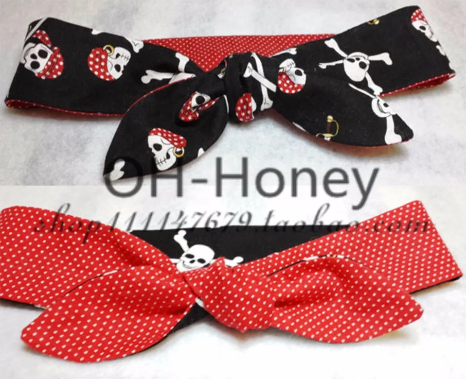 1950s women vintage rockabilly pinup skull pirate polka dot headband hairband hair scarf wrap bands accessories bandana bandeau 1950s women vintage rockabilly pinup skull pirate polka dot headband hairband hair scarf wrap bands accessories bandana bandeau