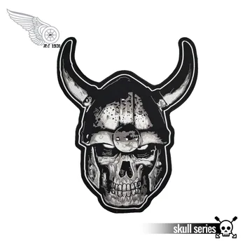 Single Warrior Skull Big Size patch of Jackets Motorcycle Biker Patch 31cm High Black Twill Custom Free Shipping
Single Warrior Skull Big Size patch of Jackets Motorcycle Biker Patch 31cm High Black Twill Custom Free Shipping