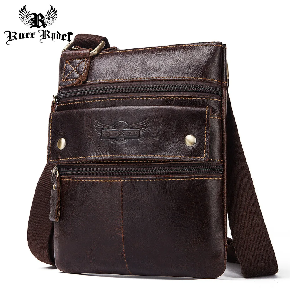 RUFF RYDER 100% Genuine Cow Leather Messenger Bag Men Handbag Shoulder Clutch Male Bolsas Crossbody Sling Tote Chest Small Soft
RUFF RYDER 100% Genuine Cow Leather Messenger Bag Men Handbag Shoulder Clutch Male Bolsas Crossbody Sling Tote Chest Small Soft
