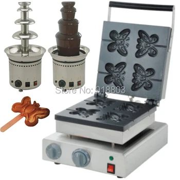 2 in 1 110v 220v Electric 10pcs Chocolate Butterfly Waffle Stick Machine + Electric Chocolate Fountain
2 in 1 110v 220v Electric 10pcs Chocolate Butterfly Waffle Stick Machine + Electric Chocolate Fountain