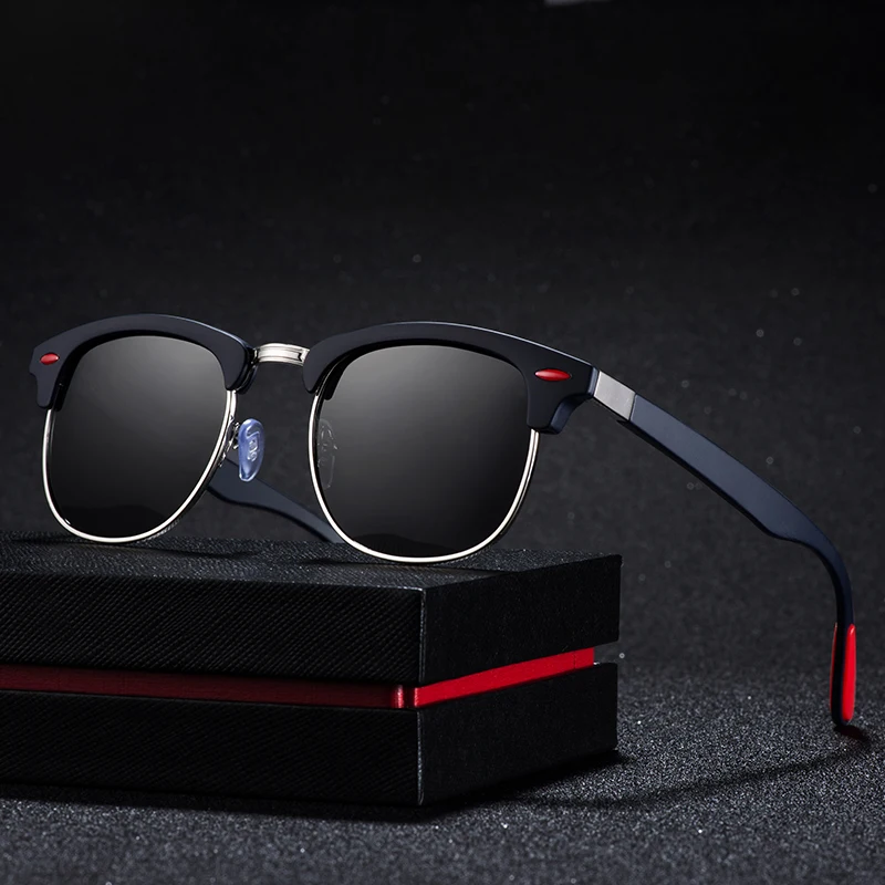 Fashion Semi Rimless Polarized Sunglasses Men Women Brand Designer Half Frame Sun Glasses Classic Square UV400 Oculos De Gafas
Fashion Semi Rimless Polarized Sunglasses Men Women Brand Designer Half Frame Sun Glasses Classic Square UV400 Oculos De Gafas