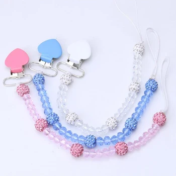 Pacifier clamps pacifier chain chain anti - dropping chain baby DIY anti - dropping chain
Pacifier clamps pacifier chain chain anti - dropping chain baby DIY anti - dropping chain