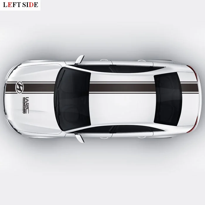 LEFT SIDE Car Stickers 12 Designs for Twelve Vehicle Brands Engine Hood Sunroof and Trail Stripe Car-styling Waterproof Stickers
LEFT SIDE Car Stickers 12 Designs for Twelve Vehicle Brands Engine Hood Sunroof and Trail Stripe Car-styling Waterproof Stickers