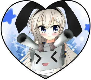Fleet Collection Anime Shimakaze Single Sided Pattern Fabric Heart Pillow #36119
Fleet Collection Anime Shimakaze Single Sided Pattern Fabric Heart Pillow #36119