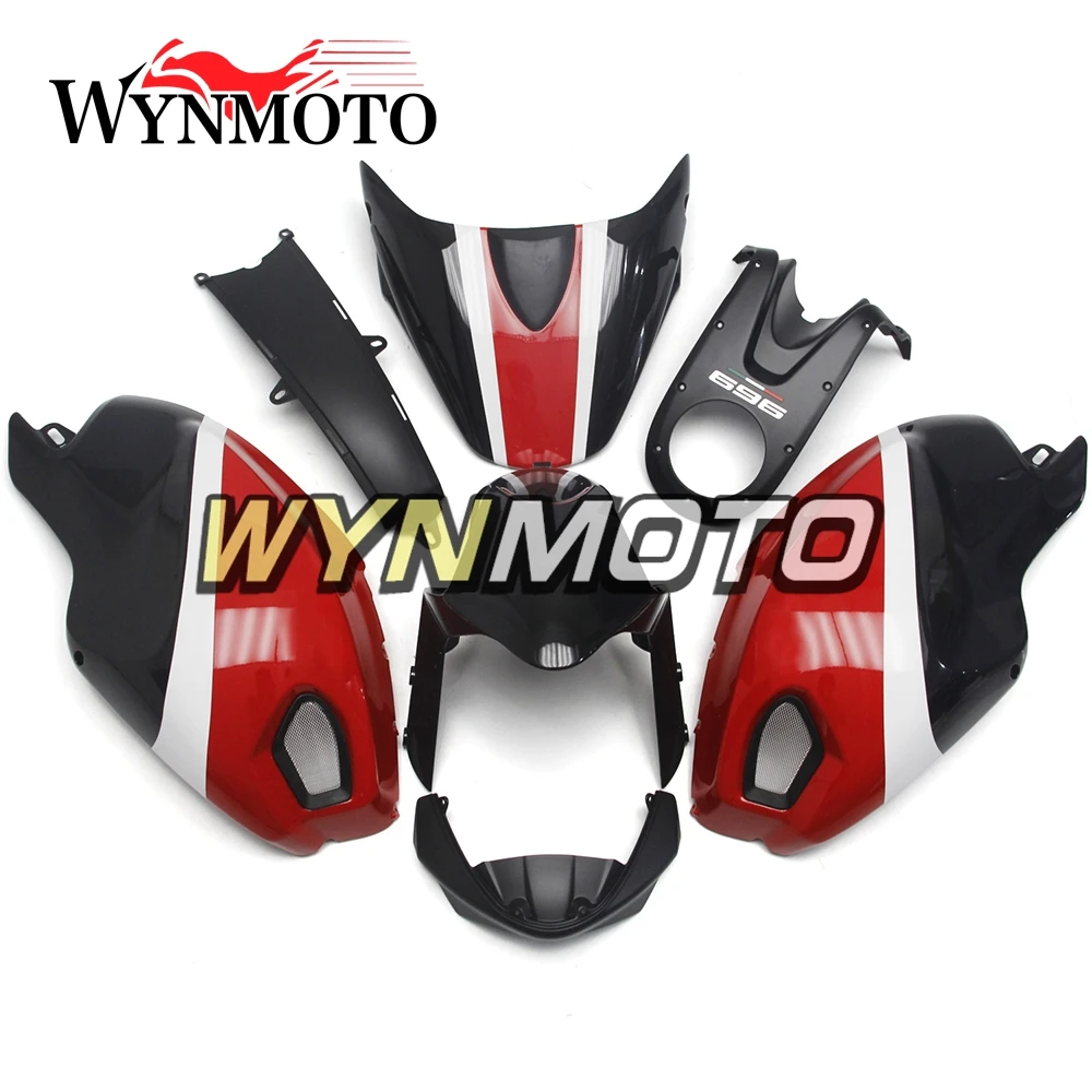 Полностью красные белые черные Обтекатели для Ducati 696 796 795 M1000 M1100 года 09 10 11 2009 2010 2011