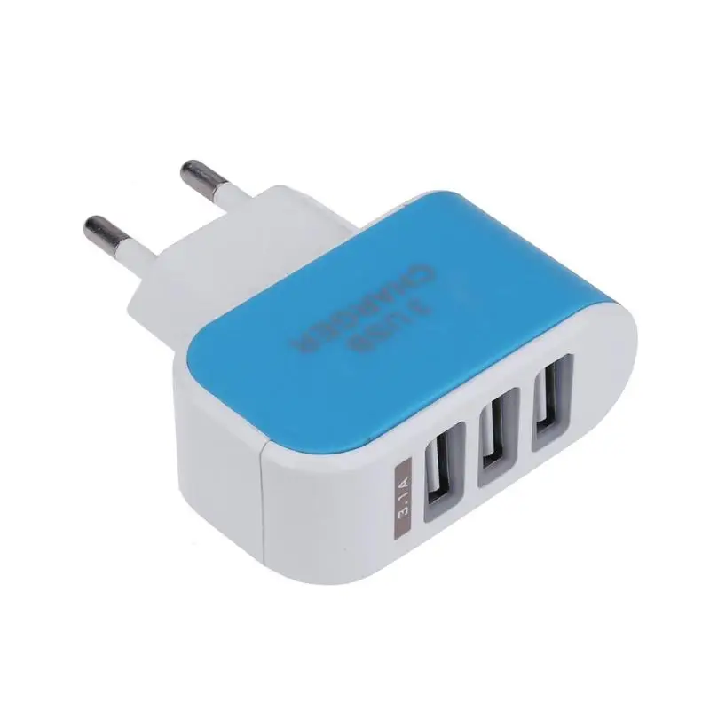 ABS 3 USB EU Plug LED Charger 5V2A Fast charge for iPhone X 8 7 iPad Fast Wall Charger for Samsung S9 Xiaomi mi 8 Huawei Mobile
ABS 3 USB EU Plug LED Charger 5V2A Fast charge for iPhone X 8 7 iPad Fast Wall Charger for Samsung S9 Xiaomi mi 8 Huawei Mobile
