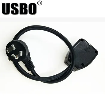 Black 0.3M Copper CE certificed Australian British extension cord high quality AU male to UK female electrical AC power cable
Black 0.3M Copper CE certificed Australian British extension cord high quality AU male to UK female electrical AC power cable