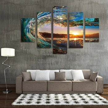 FIVE PC NO FRAME The waves around the sun Oil Painting Printed Oil Painting On Canvas Oil Painting for Home Decor Wall Decor
FIVE PC NO FRAME The waves around the sun Oil Painting Printed Oil Painting On Canvas Oil Painting for Home Decor Wall Decor