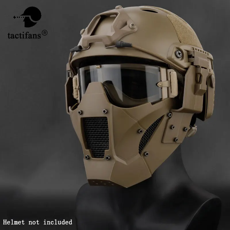 Tactical Airsoft Half Face Paintball mask Military Army Metal Steel Mesh Adjustabl Protective CS Game Mask for Helmet connector
Tactical Airsoft Half Face Paintball mask Military Army Metal Steel Mesh Adjustabl Protective CS Game Mask for Helmet connector