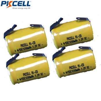 4 X Ni-Cd 4/5 SubC Sub C 1.2V 1200mAh Rechargeable Battery with Tab - Color Free Shipping
4 X Ni-Cd 4/5 SubC Sub C 1.2V 1200mAh Rechargeable Battery with Tab - Color Free Shipping