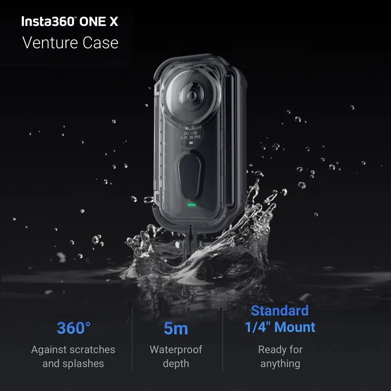 Instock Original insta 360 Venture Case For Insta360 ONE X Camera can ship it within 24hours
Instock Original insta 360 Venture Case For Insta360 ONE X Camera can ship it within 24hours