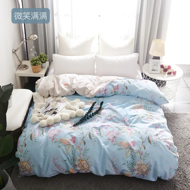 Hot sell bedding flower printing twin full queen king size 1pcs duvet cover Pastoral bed set kids/Adult bedclothes home textiles
Hot sell bedding flower printing twin full queen king size 1pcs duvet cover Pastoral bed set kids/Adult bedclothes home textiles