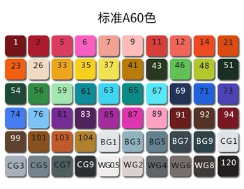 Artistic marker24/30/40/60/80/168 color alcohol marker set in pen marker double head sketch marker brush brush drawing cartoon d
Artistic marker24/30/40/60/80/168 color alcohol marker set in pen marker double head sketch marker brush brush drawing cartoon d