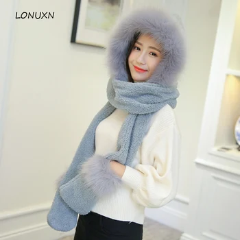 3 pieces/lot 5 colors winter women warm hats+ scarves+gloves Korean With plush Christmas gift Plus velvet thickening girls hat
3 pieces/lot 5 colors winter women warm hats+ scarves+gloves Korean With plush Christmas gift Plus velvet thickening girls hat