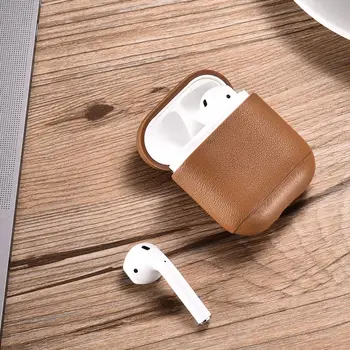 Icarer Genuine NAPPA Leather Airpods Protective Cover Skin Accessories for Apple Airpods Charge Box Airpods NAPPA Leather Case
Icarer Genuine NAPPA Leather Airpods Protective Cover Skin Accessories for Apple Airpods Charge Box Airpods NAPPA Leather Case