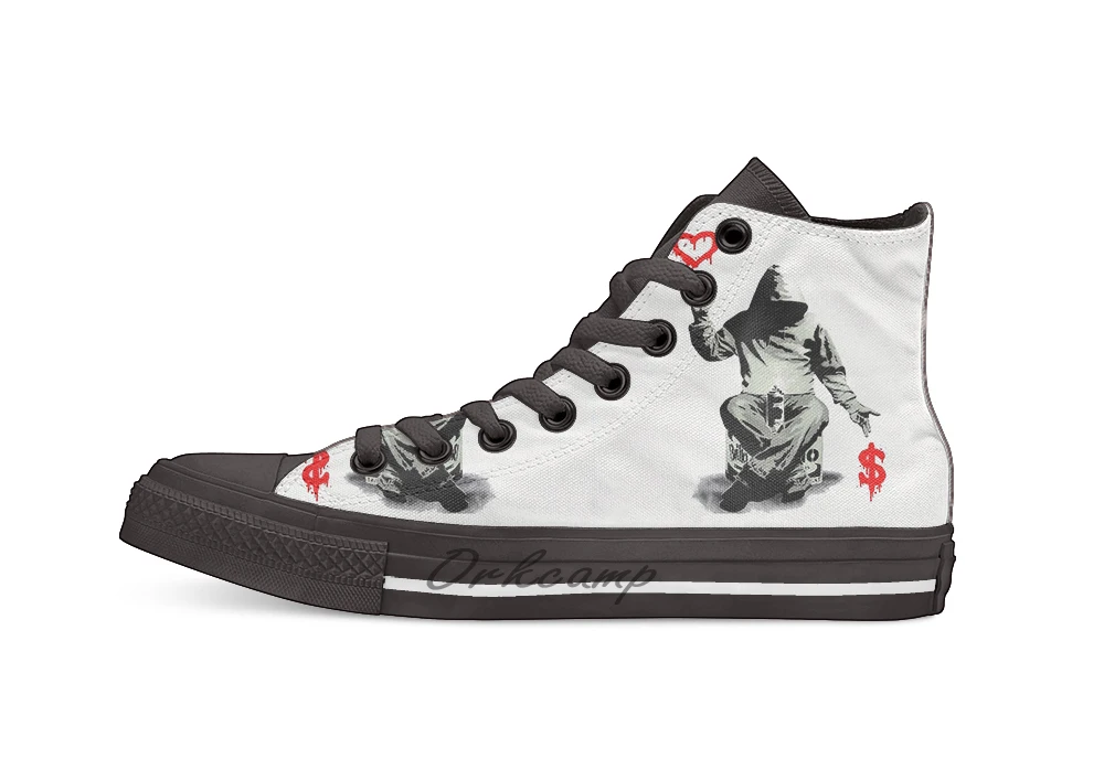 Love Over Money Casual High Top Canvas shoes sneakers For Drop shipping | Спорт и развлечения