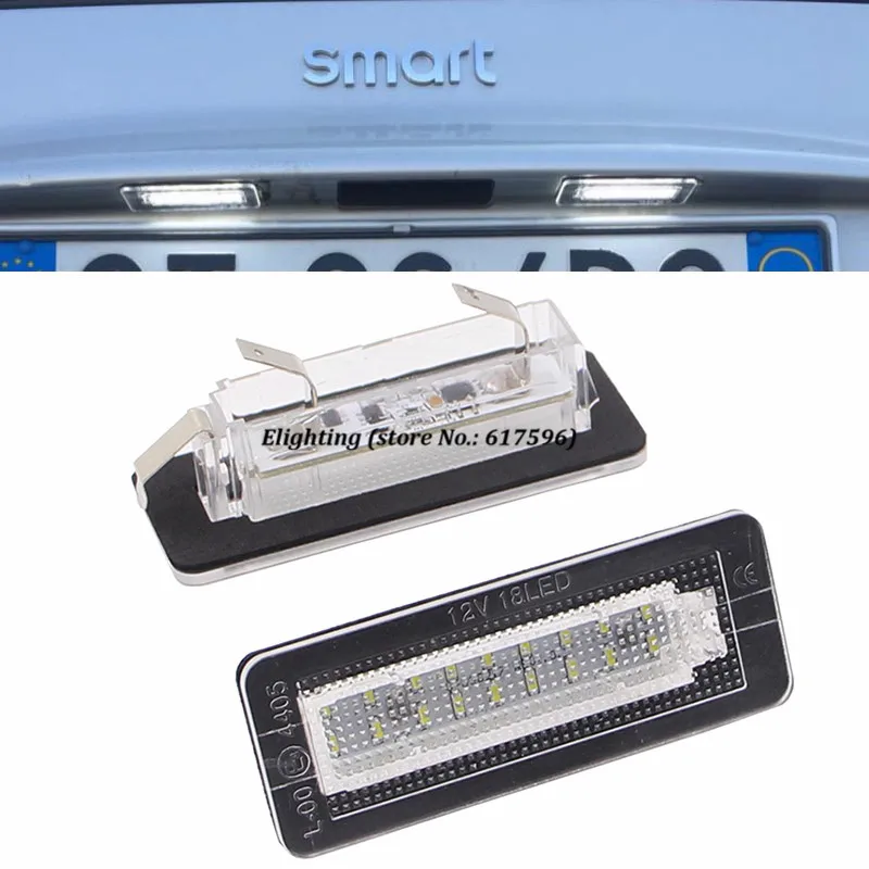 2Pcs 18SMD LED License Plate Number Light Lamp Error Free For Benz Smart Fortwo Coupe 450
2Pcs 18SMD LED License Plate Number Light Lamp Error Free For Benz Smart Fortwo Coupe 450
