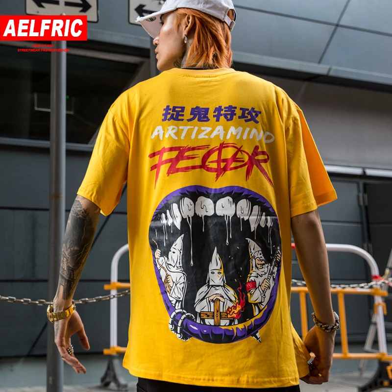 Aelfric Eden Harajuku T-shirts Devil Graffiti Printed Streetwear Men TShirts 2019 Hip Hop Casual Fashion Short Sleeve Tee Shirts
Aelfric Eden Harajuku T-shirts Devil Graffiti Printed Streetwear Men TShirts 2019 Hip Hop Casual Fashion Short Sleeve Tee Shirts