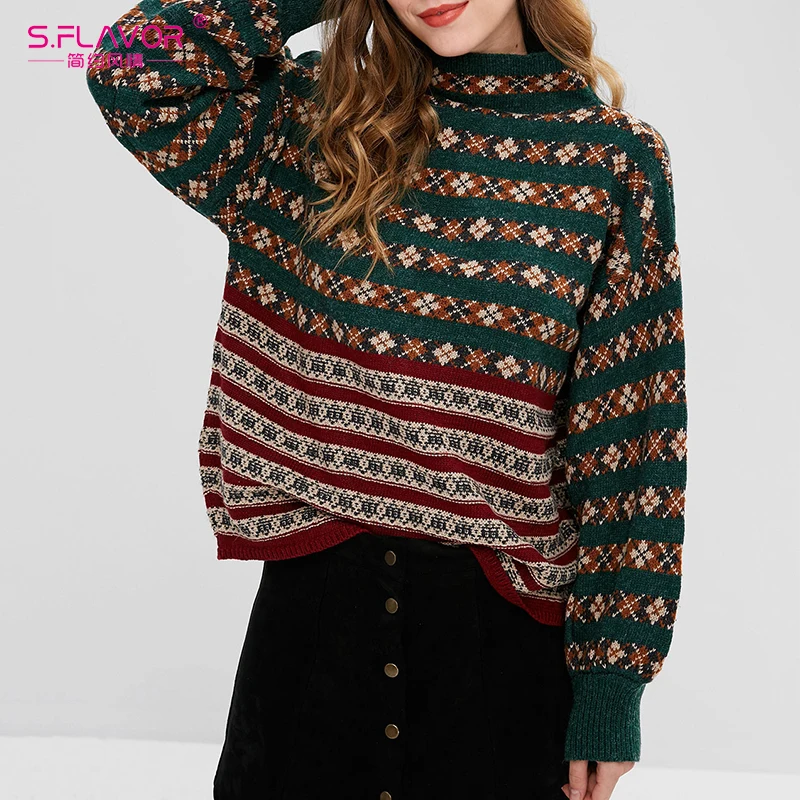 womens christmas turtlenecks