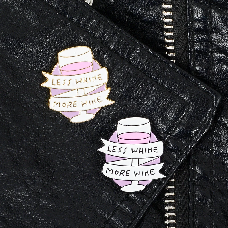 Pink Wine Glass Enamel pins Brooches for men women Hat Bag Jackets Accessories Lapel Pin for Her Him Gifts for the wine nerd
Pink Wine Glass Enamel pins Brooches for men women Hat Bag Jackets Accessories Lapel Pin for Her Him Gifts for the wine nerd