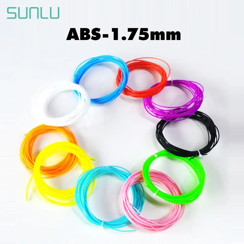 SUNLU ABS 1.75mm 3D Filament For Children Scribble 26 Colors 5m/roll 3D Printing Pen Filament Good For Kids Drawing Tools
SUNLU ABS 1.75mm 3D Filament For Children Scribble 26 Colors 5m/roll 3D Printing Pen Filament Good For Kids Drawing Tools