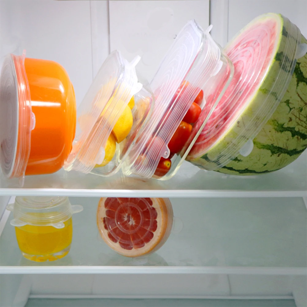 Reusable Silicone Fresh-keeping Sleeve Elastic Sleeve Multi-function Silicone Sleeve Sealing Sleeve Food Preservation
Reusable Silicone Fresh-keeping Sleeve Elastic Sleeve Multi-function Silicone Sleeve Sealing Sleeve Food Preservation