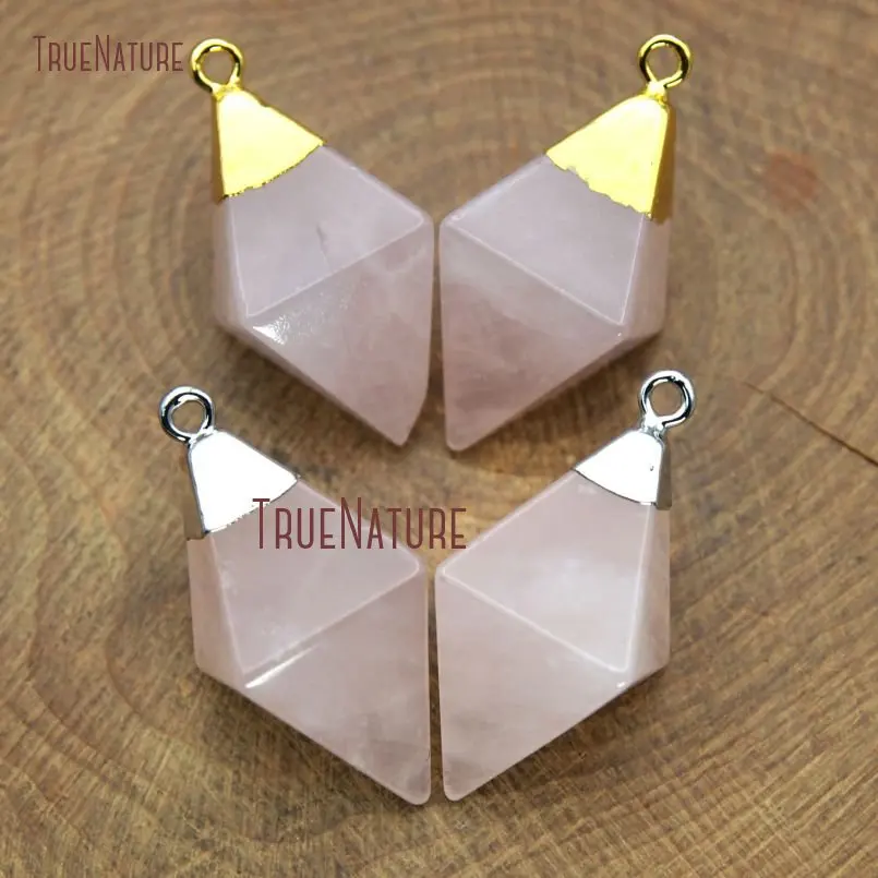 Latest Design Cute Rose Quartzs Pendant Rhombus Shape Pendants Gold Silver Finish Cap Necklace Pendant In 29*13 mm PM10597
Latest Design Cute Rose Quartzs Pendant Rhombus Shape Pendants Gold Silver Finish Cap Necklace Pendant In 29*13 mm PM10597