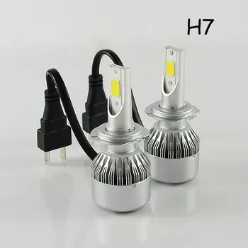 2pcs Car Headlights 72W 7600LM Led Light Bulbs H1 H3 H7 9005 9006 H11 H4 H13 9004 9007 Automobiles COB Headlamp 6500K Fog Lamps
2pcs Car Headlights 72W 7600LM Led Light Bulbs H1 H3 H7 9005 9006 H11 H4 H13 9004 9007 Automobiles COB Headlamp 6500K Fog Lamps