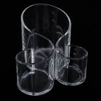 High Quality 3 Sections Large Wavy Acrylic Makeup Brush and Cosmetic Organizer Holder
High Quality 3 Sections Large Wavy Acrylic Makeup Brush and Cosmetic Organizer Holder