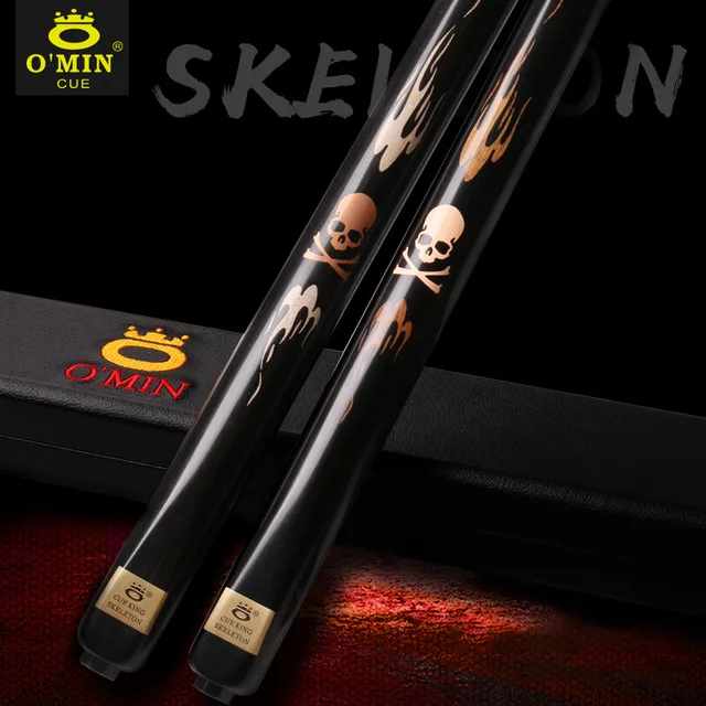 O'MIN SKELETON All Handmade One Piece Snooker Cue 3/4 Piece Snooker Kit with Case with Extension 10mm Tip High-end Snooker Stick
O'MIN SKELETON All Handmade One Piece Snooker Cue 3/4 Piece Snooker Kit with Case with Extension 10mm Tip High-end Snooker Stick