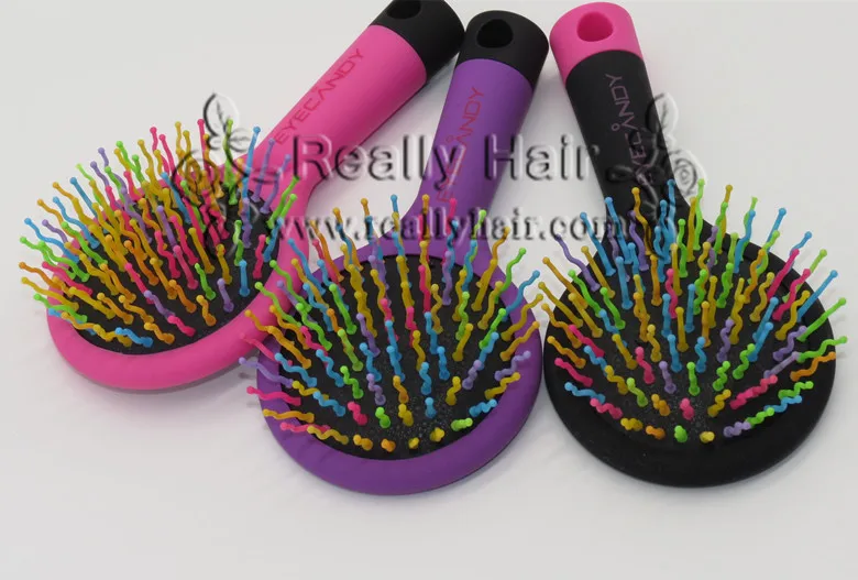 2019 Hot Sele 1pcs Rainbow Volume Anti-static Magic Detangler Hair Curl Straight Massage Comb Brush Styling Tools With Mirror
2019 Hot Sele 1pcs Rainbow Volume Anti-static Magic Detangler Hair Curl Straight Massage Comb Brush Styling Tools With Mirror