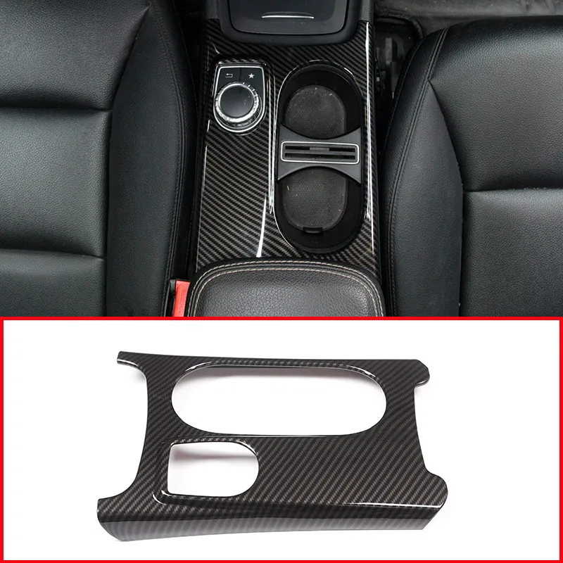Carbon ABS Chrome Cup Holder Cover Trim For Mercedes Benz A/GLA/CLA Class C117 W117 W176 X156 2012-17 AMG Car Accessory For LHD
Carbon ABS Chrome Cup Holder Cover Trim For Mercedes Benz A/GLA/CLA Class C117 W117 W176 X156 2012-17 AMG Car Accessory For LHD