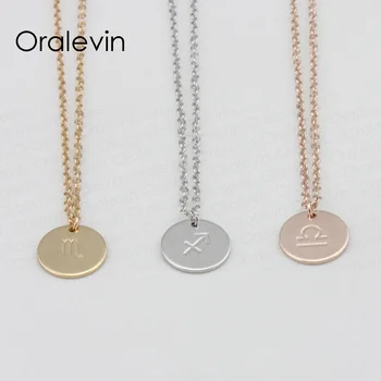 Stunning Zodiac Signs Charms Necklace Taurus Pisces Constellation Layering Necklace Gift Women 12Pcs/Lot #LN002
Stunning Zodiac Signs Charms Necklace Taurus Pisces Constellation Layering Necklace Gift Women 12Pcs/Lot #LN002