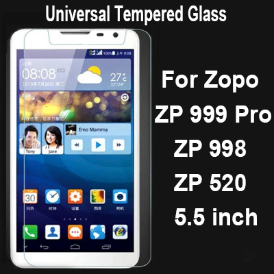 2.5D 9H Universal Tempered Glass Film For Zopo ZP999 Pro Screen Protector For Zopo ZP998 ZP520 5.5 inch
2.5D 9H Universal Tempered Glass Film For Zopo ZP999 Pro Screen Protector For Zopo ZP998 ZP520 5.5 inch