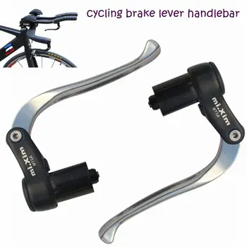 Bicycle Brake Lever Aluminum Alloy MTB Fixed Gear Road Cycling Brake Lever Handlebar TT Triathlon Bar End Lock-On End
Bicycle Brake Lever Aluminum Alloy MTB Fixed Gear Road Cycling Brake Lever Handlebar TT Triathlon Bar End Lock-On End