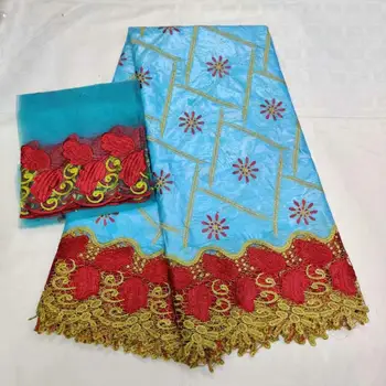 2019 Latest African Swiss Voile Lace Fabric High Quality Bazin riche Getzner Lace Embroidered Guipure Tulle Lace Fabric 5+2yards
2019 Latest African Swiss Voile Lace Fabric High Quality Bazin riche Getzner Lace Embroidered Guipure Tulle Lace Fabric 5+2yards