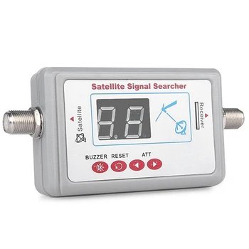 TV Antenna Digital SF-95DL Satellite Signal Finder LCD Screen Display DVB-T Satellite Finder Meter TV Signal Searcher Tool
TV Antenna Digital SF-95DL Satellite Signal Finder LCD Screen Display DVB-T Satellite Finder Meter TV Signal Searcher Tool