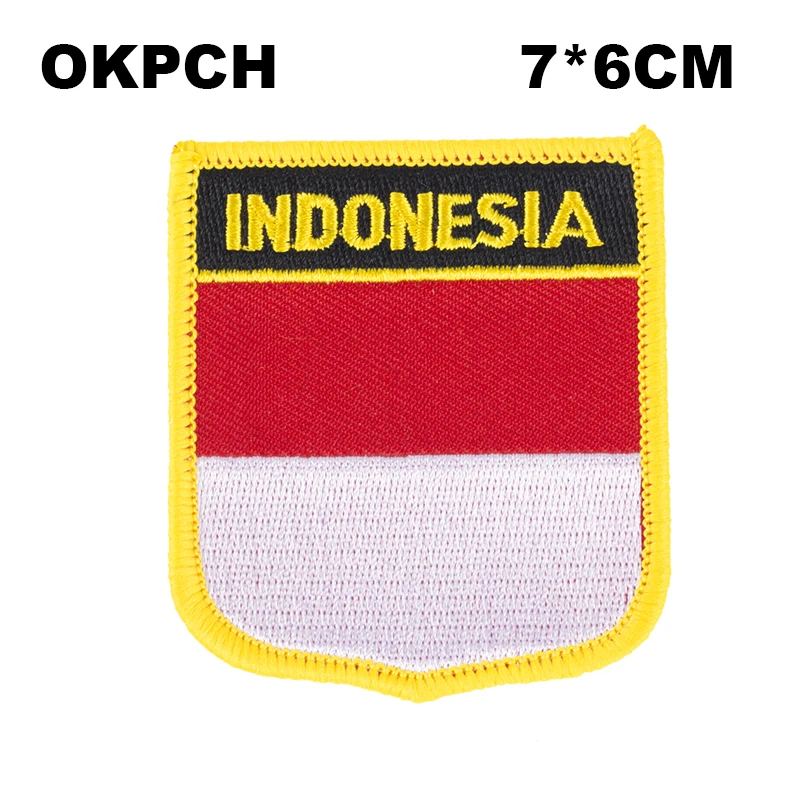 Indonesia Flag embroidery patches iron on transfer patches set sewing applications for clothes in Home&Garden PT0209-S
Indonesia Flag embroidery patches iron on transfer patches set sewing applications for clothes in Home&Garden PT0209-S