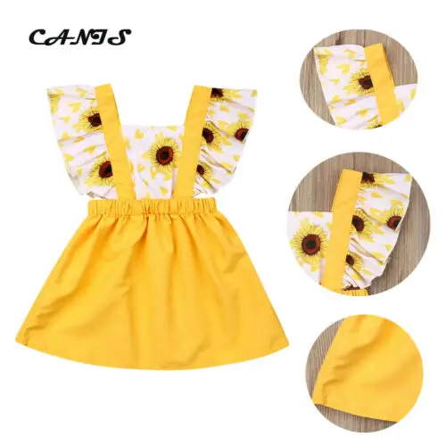 Newborn Kids Baby Girls 2019 New Cut Sunflower Sleeveless Dress Cotton Casual Outfits Clothes
Newborn Kids Baby Girls 2019 New Cut Sunflower Sleeveless Dress Cotton Casual Outfits Clothes
