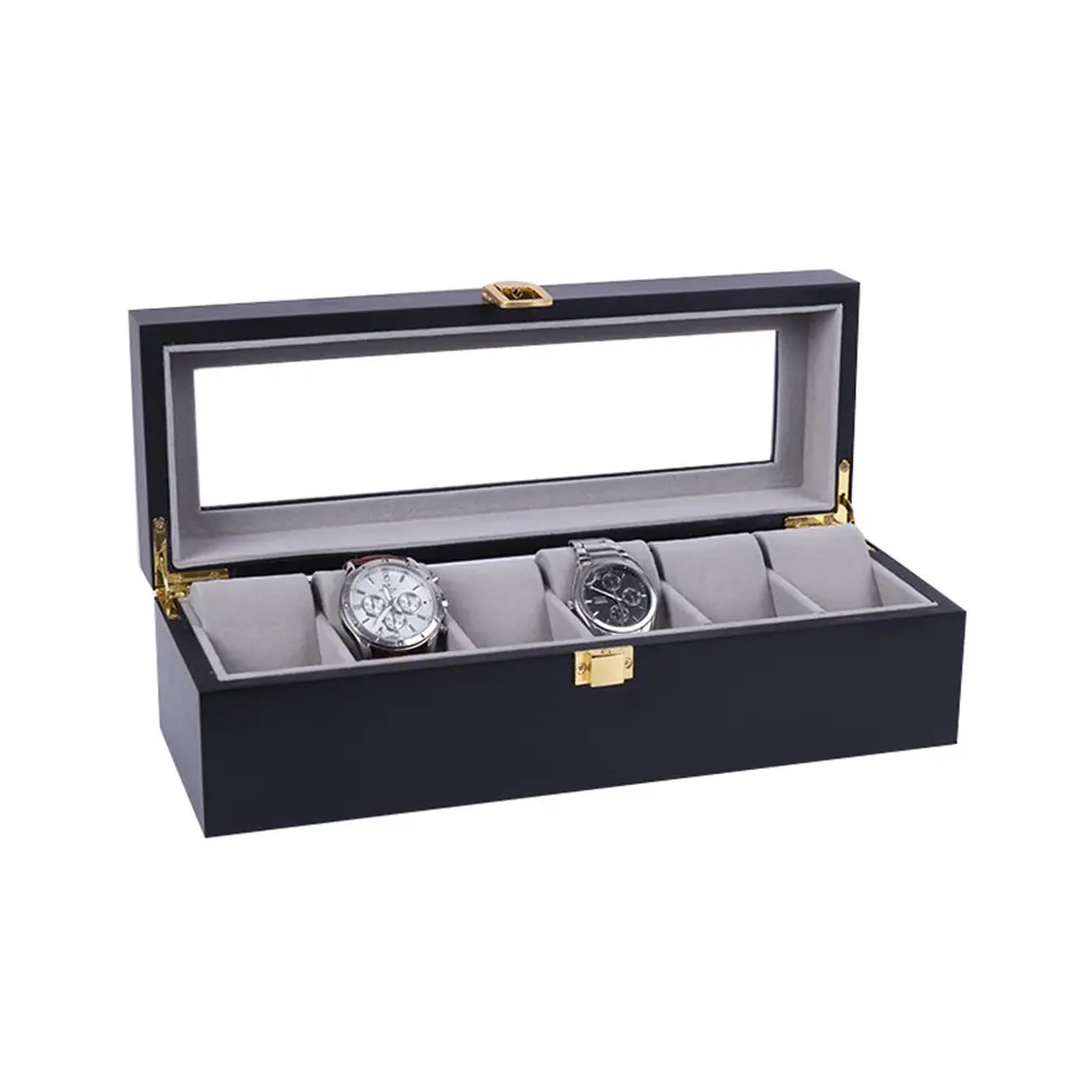 6 Grids Watch Box Storage Showing Watches Display Storage Box Case Tray Zippere Travel Jewelry Watch Collector Case
6 Grids Watch Box Storage Showing Watches Display Storage Box Case Tray Zippere Travel Jewelry Watch Collector Case