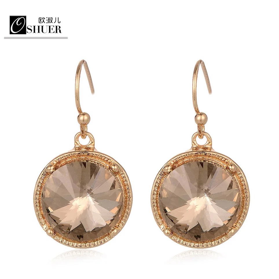 High Quality Crystal Earrings For Women Cute crystal Jewelry Fashion OL Temperament Drop Earrings Female
High Quality Crystal Earrings For Women Cute crystal Jewelry Fashion OL Temperament Drop Earrings Female