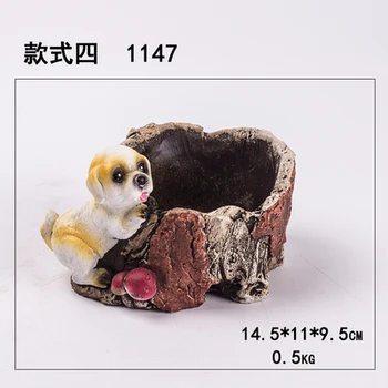 Cement Creativity of Dog cement fleshy Fleshy plant Cartoon pastoral fleshy pots statues Vintage sculpture Home
Cement Creativity of Dog cement fleshy Fleshy plant Cartoon pastoral fleshy pots statues Vintage sculpture Home