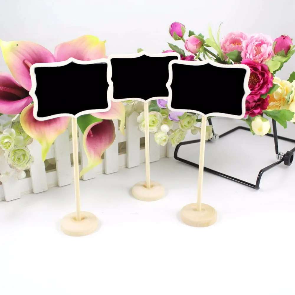 OurWarm 10pcs Cute Mini Wooden Chalkboard Write and Stock Blackboard Party Place Card Holder Home Message Labels
OurWarm 10pcs Cute Mini Wooden Chalkboard Write and Stock Blackboard Party Place Card Holder Home Message Labels