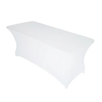 White Spandex Lycra Home Kitchen Dining Table Linen Cloth Dj Wedding Tablecloths For Rectangular Table 4ft 6ft 8ft
White Spandex Lycra Home Kitchen Dining Table Linen Cloth Dj Wedding Tablecloths For Rectangular Table 4ft 6ft 8ft