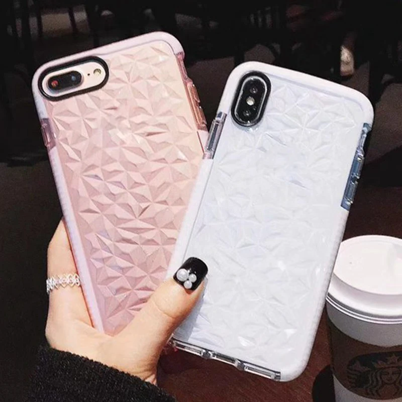 Case for IPhone 7 Case Diamond Pattern Phone Case for Iphone X Case for Iphone 6S 7 8 7 PLUS Candy Color Soft Clear Back Cover
Case for IPhone 7 Case Diamond Pattern Phone Case for Iphone X Case for Iphone 6S 7 8 7 PLUS Candy Color Soft Clear Back Cover